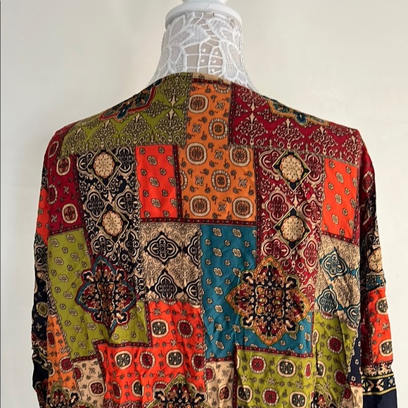 SHEIN Curve Multicolor Tassel Kimono - Picture 6 of 11